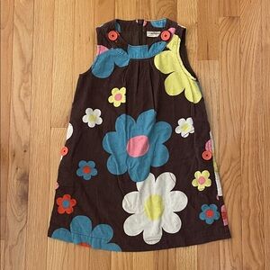 Boden floral corduroy retro jumper